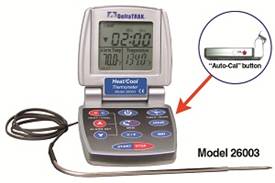 自動烹飪及食品降溫過程溫度計 26003