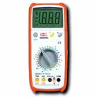 防表筆誤插裝置;數(shù)據(jù)保持,顯 示 器：最大顯示數(shù)1999，字高28mm,直流電壓;交流電壓;直流電流;交流電流;電阻;電容,帶蜂鳴器通斷測(cè)試;二極管測(cè)試;晶體管hFE測(cè)試. 
