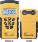 AR-851超聲波測距儀測量范圍 0.5～60m 20inch~197feet .測量精確度 ±1% ,公英制轉換  ,工作環(huán)境 0~40℃ 30~70%RH  ,激光定位顯示選擇  