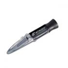 自動(dòng)溫度補(bǔ)償型手持折射儀MASTER-H50具有防水功能,具有耐熱性,可適用于高熱樣本型.測(cè)量范圍:Brix 0.0 至 50.0%;最小標(biāo)度:Brix 0.5%. 
 