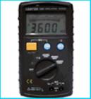 CENTER-360   兆歐表.4位數(shù)字顯示,低阻測試電流>200 mA.交直流電壓檔:600 V.低電阻量測(自動檔位):400Ω/4000Ω.高電阻量測(自動檔位):250V:4/40/4000 m Ω   500V:4/40/400/4000 m Ω   1000V:4/400/4000 m Ω


