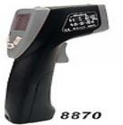 AZ-8870  紅外測(cè)溫儀.非接觸式帶鐳射指標(biāo)測(cè)量!℃/℉切換功能!距離目標(biāo)比6:1.量程范圍,溫度:-20℃~+260℃(-4~500℉).分辯率:1℃/1℉.準(zhǔn)確度:±2~3%或±3℃
  
 
 
