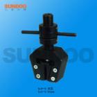 SJJ-100實驗夾具 ,適用范圍：橡膠、各種線纜、打包帶等材料的破壞力、插撥力的試驗。 最大負(fù)荷：5000N
 
