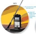 量程 速度: 0 – 20 m /s ,溫度:-17.8 至 93.3 ° C .分辨率 速度:0.01 m /s ,溫度:1 ° C .準(zhǔn)確度  速度:± 5% 讀數(shù)或 ± 0.025 m /s ， 以較大值為準(zhǔn) , 溫度 
 1 ° C 
 
 
 
 