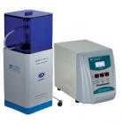 Scientz98-III杯式超聲波粉碎機,用于無菌破碎，隔著離心管能打斷染色體等。每次可破4個小離心管樣品或1管50ml樣品，帶消音壓緊裝置，應選配DL-1510型低溫冷卻液循環(huán)機。 隨機變幅桿:ф30.破碎容量:(0.1-2ml)*4ml

