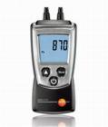 testo 510  差壓儀 0～100 hPa差壓測量，顯示滿量程的壓力值，溫度補償，背部帶磁鐵，便于放置  連接皮托管，測量風(fēng)速（產(chǎn)品不包括皮托管） 空氣密度補償

