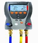testo 560 數(shù)字式歧管儀采用高精度的傳感器，精度高達滿量程的±0.5％±1數(shù)位，內(nèi)置30種制冷劑的溫度和壓力曲線，帶真空度傳感器，適用于檢測制冷系統(tǒng)抽空、制冷系統(tǒng)調(diào)試