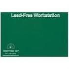 66057 　無鉛型防靜電臺墊 雙層優(yōu)質防燙防化橡膠材質,1.5毫米厚 表層防靜電，底層導電 10^6 - 10^8 Ohms RTT & RTG 符合RoHS 標準
