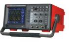 UT3082CE 數(shù)字存儲示波器  雙通道；帶寬80MHz;上升時間≤4.5ns;采樣率范圍:1GS/s ;垂直偏轉(zhuǎn)系數(shù):2mV/div ～5V/div;記錄長度:1024K;采樣率:實時1GS/s  等效50GS/s;掃描時基:5ns~50s/div；彩色
 

