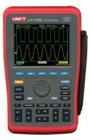 UT1102C 數(shù)字示波表 帶寬：100MHz；上升時間≤3.5ns；采樣率范圍：500MS/s  GS/s；垂直偏轉(zhuǎn)系數(shù)：5mV～50V/div；記錄長度（最大值）：1024K；掃描時基：5ns～50s/div；萬用表功能
 
