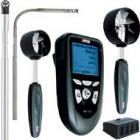 VT 200多功能風速風量儀?大型 LCD 藍色背光數(shù)字和圖形顯示屏?可自動識別熱線風速探頭以及葉輪風速探頭?互換式四通道熱電偶溫度模塊和雙通道電流/電壓模塊?可記錄 8000 筆測量值和 50 個群組?可搭配鉑金電阻PT100溫度探頭測量溫度