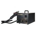 ·傳感器閉合回路控制，溫度精確穩(wěn)定，可安全拆焊QFP、PLCC、SOP、BGA等對溫度敏感的元器件。

·智能冷卻系統(tǒng)，工作完畢關(guān)機(jī)后延時(shí)送風(fēng)，風(fēng)溫低于100度后自動切斷電源。

·采用原裝進(jìn)口發(fā)熱絲，升溫快速，使用壽命長，焊接安全性能好，溫度恒定可調(diào)。

·采用原裝進(jìn)口氣泵、低振動、無噪音設(shè)計(jì)、保持工作環(huán)境的清靜。

·防靜電設(shè)計(jì)，防止因靜電及漏電而損壞PCB板。
