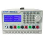 特點(diǎn)及優(yōu)點(diǎn)

·數(shù)字化可編程程控電源。

·3路可調(diào)輸出，具有獨(dú)立、串聯(lián)、并聯(lián)三種工作模式。

·192*64LCD顯示器，可同時(shí)顯示多組設(shè)定及輸出值(可變更顯示模式)。

·窗口化直覺式智能型操作接口，方便使用者操作。

·搞穩(wěn)定度、低漂移。

·過電壓、過電流、過溫度保護(hù)等多重保護(hù)方式。

·智能型風(fēng)扇控制(隨著輸出功率變換)。

·內(nèi)建蜂鳴器作為警告提示。

·精確軟件校正。

·飛梭旋鈕(微調(diào)與粗調(diào))

·90組設(shè)定記憶存儲(chǔ)。

·獨(dú)立、串聯(lián)、并聯(lián)模式。

·1秒的定時(shí)器為輸出工作回路(Auto Step runing)
