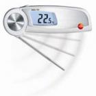 產(chǎn)品介紹：
testo 104可折疊式防水溫度計(jì)。適用于食品生產(chǎn)車間、餐飲、酒店、工業(yè)廚房、超級(jí)市場(chǎng)等的快速測(cè)量。配備的探頭極細(xì)而堅(jiān)固 

