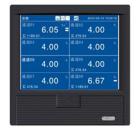 KT500R藍(lán)屏無紙記錄儀，國際二級字庫T6拼音輸入法，縱橫走紙自由選擇自定義曲線顏色，信號萬能輸入高精度低溫漂，TFT液晶真彩顯示點(diǎn)陣輸入320*240，橡膠微動按鍵延長按鍵使用壽命，U盤、SD卡雙卡備份，U盤實(shí)現(xiàn)數(shù)據(jù)轉(zhuǎn)存，SD卡實(shí)現(xiàn)海量存儲。
